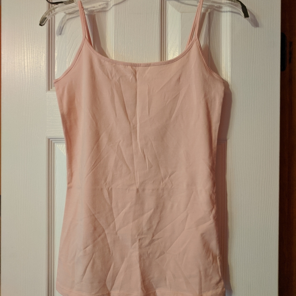 Camisole. Pink. Never worn.